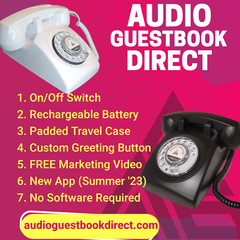 Audio guestbook +Travel Bag + App + Marketing Video