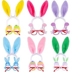 Easter Headbands and Glasses Frames for Kids Adult Photo Opportunities