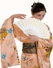 Handheld Chinese Folding Fan Hand Fans for Women Foldable Bulk 5 Mixed Colors