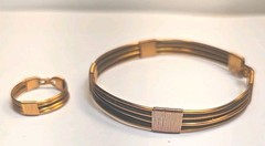 OCCULTIFY Of INDIA Ring And Nracelet Set.Combined In One Box