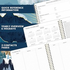 Planner 2025-2026 – JUL 2025 – JUN 2026, 2025 8» x 10» – JUL 2025 – JUN 2026