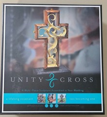The Unity Cross Brown Rustic Wood Wedding Cross Christian Catholic Jesus God