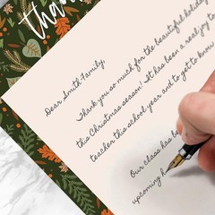 Thanksgiving Holiday Letterhead / 50 Sheets / 8.5″ x 11″ Festive Thankful Aut…