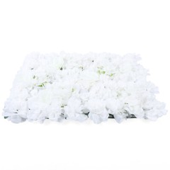 6Pcs Artificial Flower Wall Panel Backdrop Wedding Party Background Venue Decor