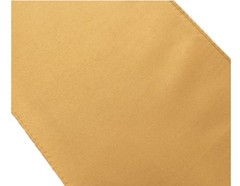 10 Lamour Satin 6″x106″ Chair Sashes Gold – Stylish Reusable Decorative Bows