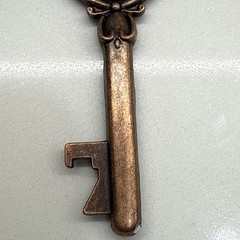 90 Copper Heart Key Bottle Openers Wedding Favors Bulk Party Gifts Vintage Style