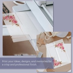 Vellum Paper 5×7 Pre-Folded – Goefun 120 Sheets 5×7-120pcs, white