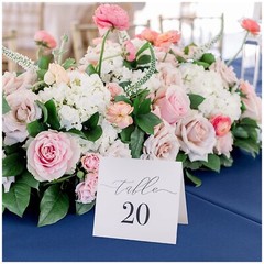 Wedding Table Numbers Minimalist Black and White 1-20 Freestanding Table Numb…
