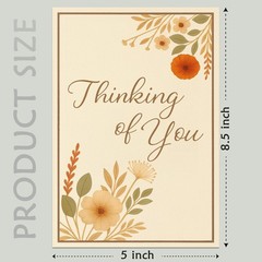 Cheerin Thinking of You Cards with Envelopes – Sympathy Cards for Loss of Lov…