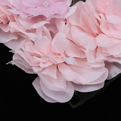 6PCS Artificial Silk Flower Wall Panels Floral Backdrop Party Wedding Decoration