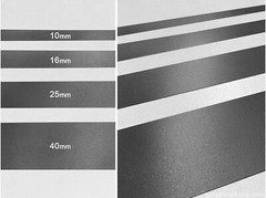 Silver 10mm 16mm 25mm 40mm Satin Ribbon For Scrapbooking Wedding Wrap Decoration