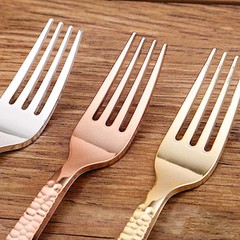 24 ROSE GOLD Elegant Designer Disposable Forks Wedding Catering Party Tableware