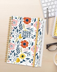 2026–2027 Academic Planner, July 26 to June 27, 6.3″ x 8.5″, Pink Flower |