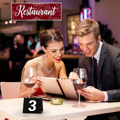 Table Numbers 1-25 Acrylic Double Side Numbered Table Tents Plastic Restaurant W