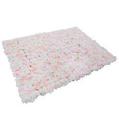 20 Pcs Romantic Artificial Flower Wall Wedding Home Background Floral Wall Decor