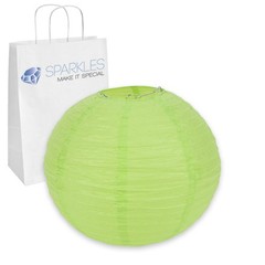 12 pcs 10″ inch Chinese Paper Lantern – Apple Green – Wedding Party Event ct