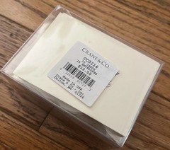 Crane & Co. Cards- Envelopes 25 Pack CC0216 Made in USA Dalton MA Fast Ship