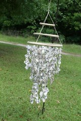 Beach Wedding Archway Hanging Seashell Decor Large Oyster Mobile, Oyster Expo