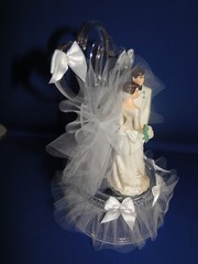 New Wilton «Sweetness» Wedding Cake Top, white coat, black pants # 101-152