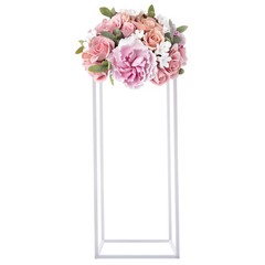23.6in 10Pcs Tall Gold Metal Flower Stand for Wedding Table Centerpieces Decor~