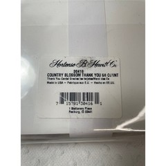 Hortense B Hewitt Co. Thank You from the New MR & MRS 50 ct Country Blossom NWT