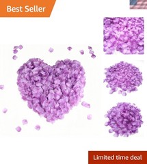 2200 Light Purple Silk Rose Petals – Perfect for Weddings & Celebrations