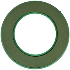 Round Ring Oasis Wet Floral Foam Wreath Flower Sucker Engagement Decoration Car