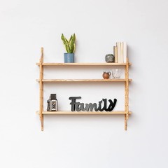 Wood Family Letters Table Sign Family Cutout Word Wall Sign Table Fireplace M…