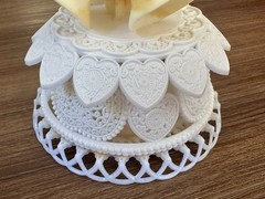 Vintage 1950s Plastic Wedding Cake Topper – Cherubs & Bells MCM (Project/Repair)