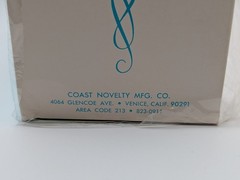 Vintage Coast Novelty MFG Co. Bride and Groom Cake topper – original box – read