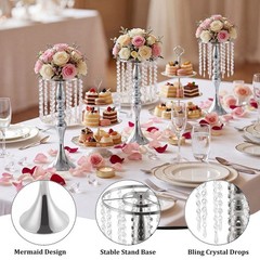 Chandelier Flower Stand Reusable Multi-Purpose for Tabletop Flower Arrangement