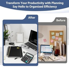 Planner 2025-2026 for Women & Men, Weekly and Black（July 2025-June 2026)