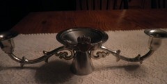 Pewter Claddagh Candle Holder Made in Ireland by Mullingar