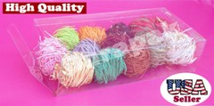 50 pcs 2-5/8×1-5/16×1-1/8″ Clear Tuck Plastic PVC Boxes Gift Party Wedding Favor