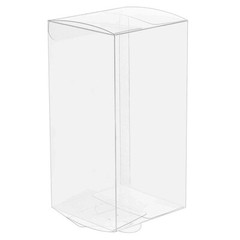 6X6X10cm PVC Clear Simple Storage Case 10 PCS Gift Transparent Packing Boxes