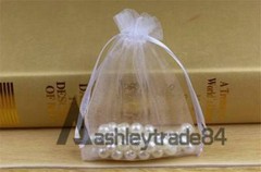 100Pcs Organza Wedding Party Favor Gift Candy Sheer Bags Jewelry Pouch