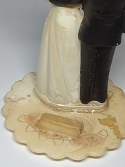 Vintage Wedding Cake Topper 5″ Approx New Zealand