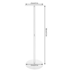 10pcs Acrylic Flower Vase Balloons Rack Stand Weddings Backdrop Decoration 80cm