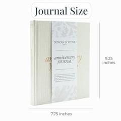 Anniversary Journals for Couples – Wedding Notebook & More – Cute Taupe