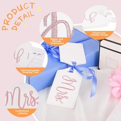 Mr and Mrs Tags, Wedding Gifts for Couples 2026, Personalized Engagement Gifts f