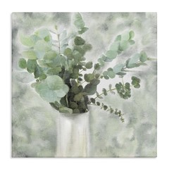 Stupell Industries Sage Green Painterly Eucalyptus, Designed By Kimberly Alle…