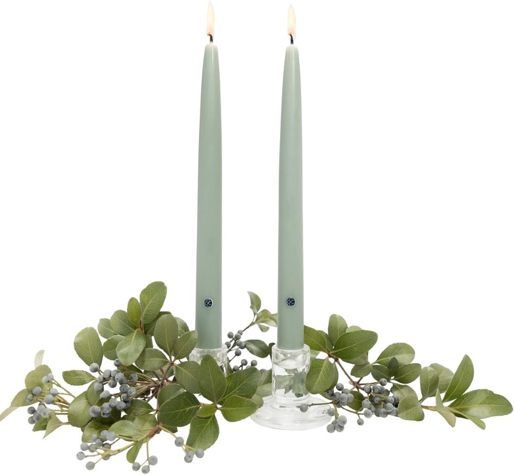 Colonial Candle Bayberry Scented Taper Candle, Virtually 10 In,