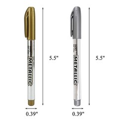 Wax Seal Pen Kit, Yoption 4 Pieces Metallic Pen for Decorating Sealing Stamp …