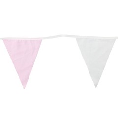 Fabric Bunting Banner Wedding For Birthday Baby Shower Party Home Decoration