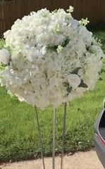 artificial flowers ball for centerpieces