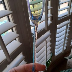 NEW ANTRHOPOLOGIE ALTA FLUTE GLASS CHAMPAGNE GLASS SINGLE BEAUTIFUL REPLACEMENT