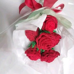 Handmade Rose Flower Bouquet Christmas gift item boy & girlfriend any occasions