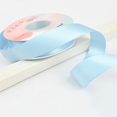 18 Metres Roll Full Reel Premium Sided Satin Ribbon 2.5cm for Gift Wrapping