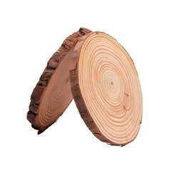 Wood Slices Round Discs Tree Bark Log Wooden Circles Rustic Craft DIY 3cm – 30cm