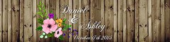 100 Rustic Wood Flowers Wedding Bridal Birthday Party Water Bottle Labels 8″x2″